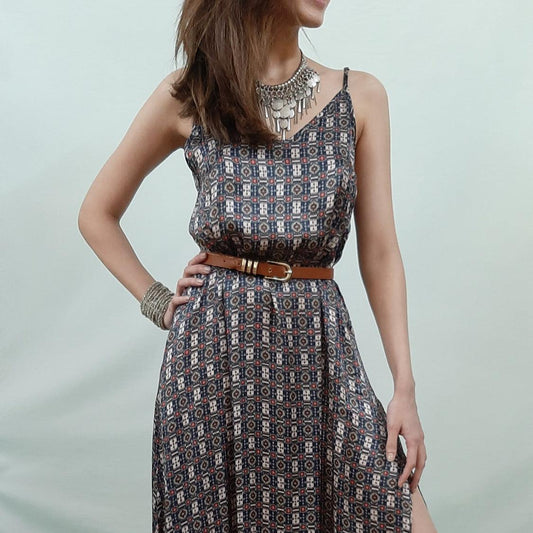 Bo and Co Store's Pocket Slip Maxi Dress in XS - perfect for a casual yet stylish look