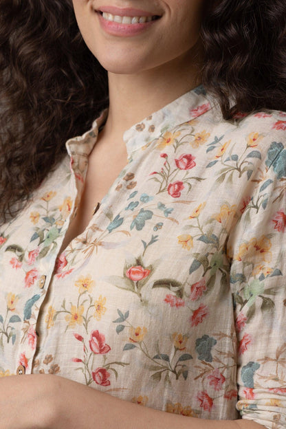 Sunse t Floral Shirt - boandcostore.com