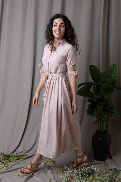 Pink Lily Maxi Dress - boandcostore.com