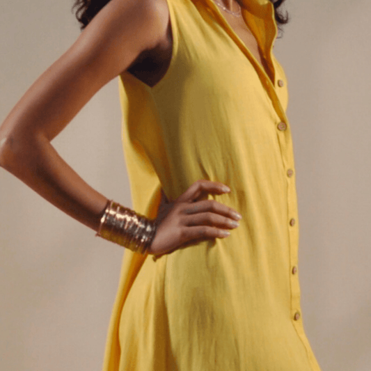 Brighten up your wardrobe with The Yellow Maxi Dress in XS - Bo and Co Store